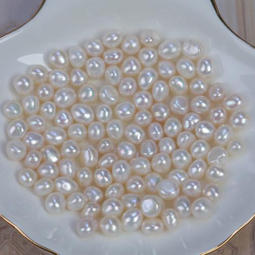 Keshi Cultured Freshwater Pearl Beads, DIY  white 
