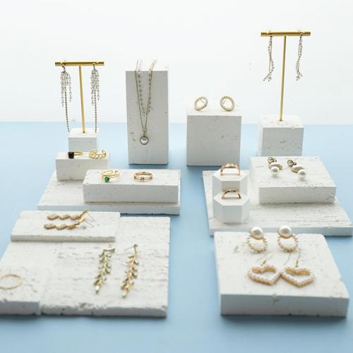 Multi Purpose Jewelry Display, Gypsum white 