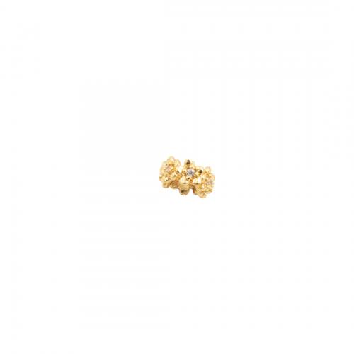 Cubic Zirconia Micro Pave Brass Beads, high quality plated, DIY & micro pave cubic zirconia Approx 3mm [