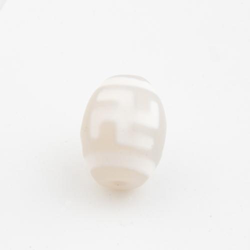 Perles agate dzi tibétaine naturelle, agate Tibétaine, DIY Environ 2mm, Vendu par PC