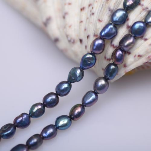 Perlas Keishi Cultivadas de Agua Dulce, Perlas cultivadas de agua dulce, Bricolaje, aboutuff1a5-6mm, longitud:aproximado 36 cm, Vendido por Sarta