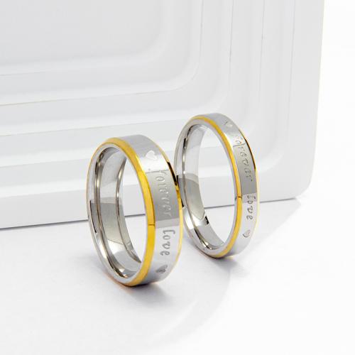 Кольцо из нержавеющей стали, Нержавеющая сталь 304, ювелирные изделия моды & Мужская & разный размер для выбора, серебряный, Thickness 2mm, продается PC