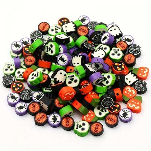 Polymer Clay Jewelry Beads, DIY 10mm, Approx 