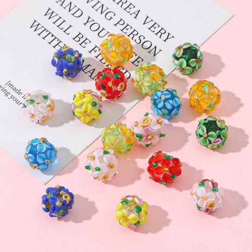 Fleur bijoux en perles, chalumeau, DIY, plus de couleurs à choisir, 12mm Environ 1mm, Vendu par PC