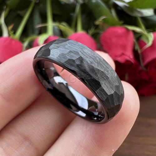 Stainless Steel Finger Ring, 304 Stainless Steel, fashion jewelry & Unisex Width 6/8mm,Thickness 2mm 