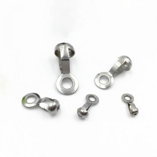 Stainless Steel Ball Chain Connector, 304 Stainless Steel, DIY & machine polishing original color [