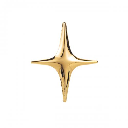 Zinc Alloy Jewelry Brooch, gold color plated, fashion jewelry & for woman, golden 
