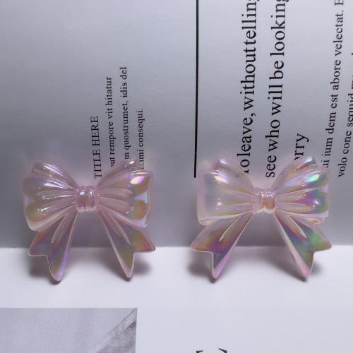 Perles Miracle acryliques, Acrylique, Noeud papillon, DIY & lumineux, plus de couleurs à choisir Environ Vendu par sac
