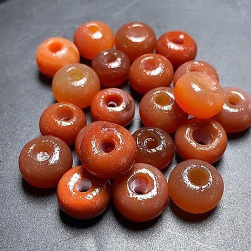 Perles Agates rouges naturelles, Agate, Oindre, DIY Vendu par PC