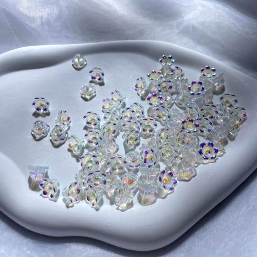 Fleur bijoux en perles, chalumeau, Placage, DIY, plus de couleurs à choisir, 12mm, Vendu par PC