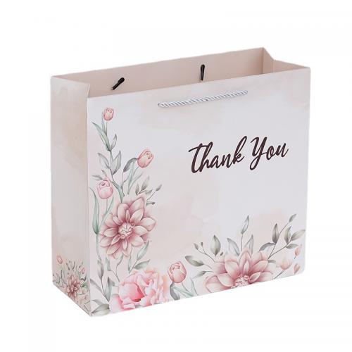 Gift Shopping Bag, Paper light pink 