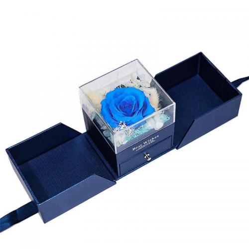 Plastic Gift Set, with Paper, Rose, multifunctional 