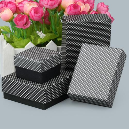 Paper Multifunctional Jewelry Box white and black [