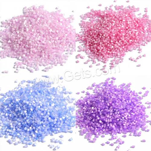 Silky Colors Glass Seed Beads, Column, DIY 2mm, Approx 