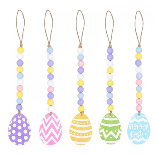 Easter decoration, Hemu Beads, with Linen, multifunctional [