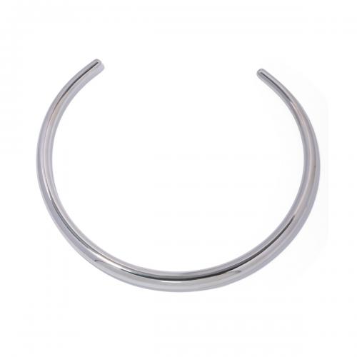 Ожерелье-воротник, Нержавеющая сталь 304, ювелирные изделия моды & Женский, оригинальный цвет, 8mm, внутренний диаметр:Приблизительно 114mm, продается PC