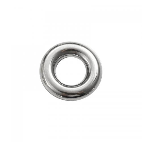 Stainless Steel Linking Ring, 304 Stainless Steel, Donut, DIY & machine polishing, original color, nickel, lead & cadmium free 