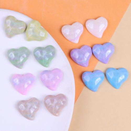 Mobile Phone DIY Decoration, Resin, Heart, epoxy gel Approx 