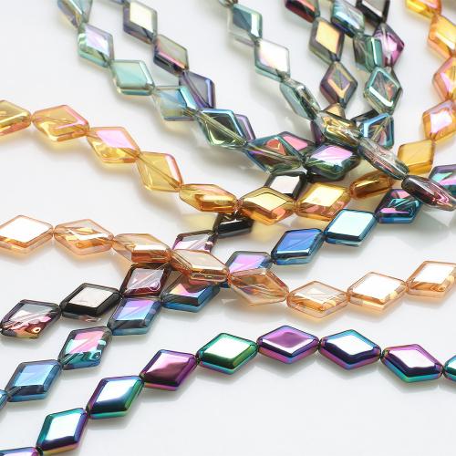 Glass Beads, Rhombus, DIY 