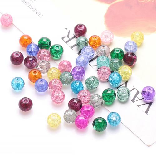 Glass Beads, Round, DIY 8mm, Approx 