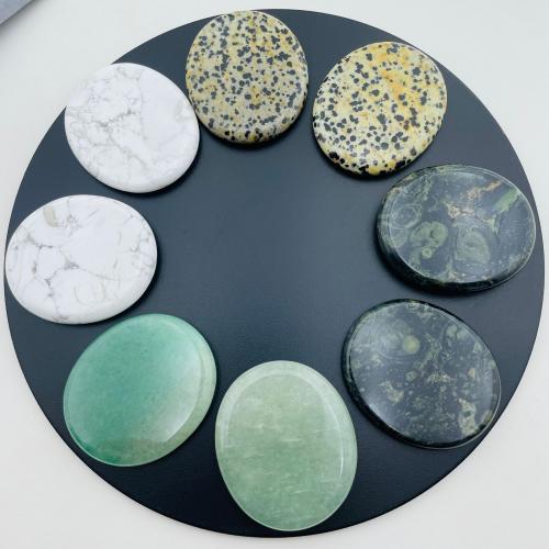 Gemstone Cabochons, Natural Stone, Flat Round, DIY 