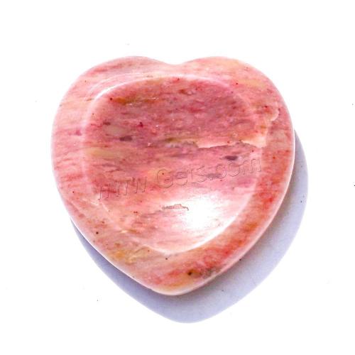 Gemstone Decoration, Natural Stone, Heart, for home and office 