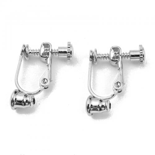 Stainless Steel Clip On Earring Finding, 316 Stainless Steel, Adjustable & DIY 17mm 