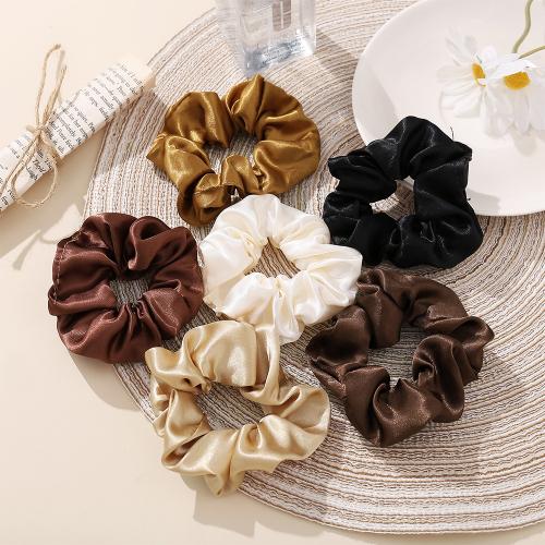 Hair Scrunchies, Rubber Band, with Cloth, handmade, for woman 90mm [