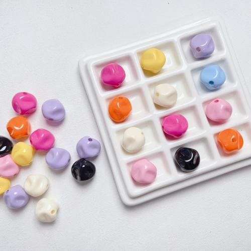 Candy Stil Acryl Perlen, Einbrennlack, DIY, keine, 16mm, Bohrung:ca. 3.3mm, ca. 10PCs/Tasche, verkauft von Tasche