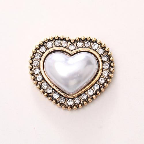 Mobile Phone DIY Decoration, Zinc Alloy, with Plastic Pearl & with rhinestone 