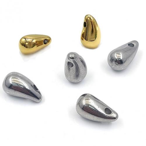 Stainless Steel Pendants, 304 Stainless Steel, Teardrop, fashion jewelry & DIY 