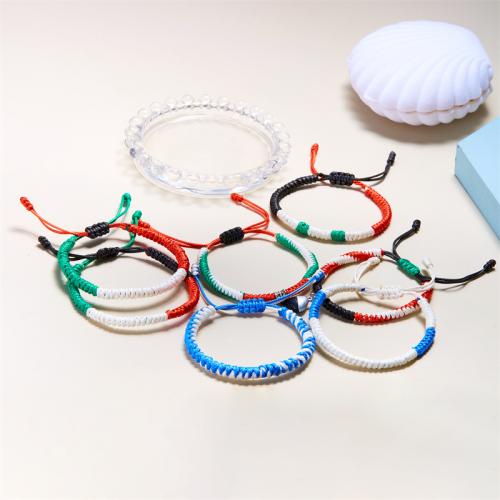 Fashion Jewelry Bracelet, Cotton Thread, handmade, Unisex Approx 6.29-11.02 Inch 