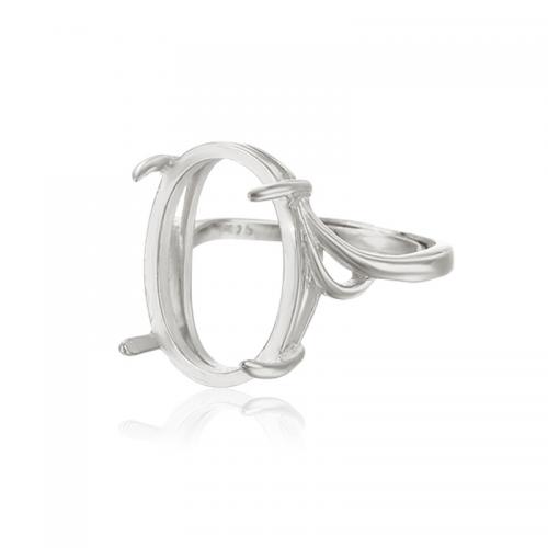 Sterling Silver Ring Mounting, 925 Sterling Silver, DIY 
