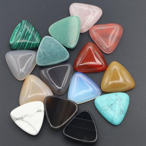 Cabochons en pierres précieuses, Pierre naturelle, triangle, DIY & différents matériaux pour le choix, plus de couleurs à choisir Vendu par PC