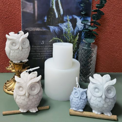 DIY Epoxy Mold Set, Silicone, Owl 