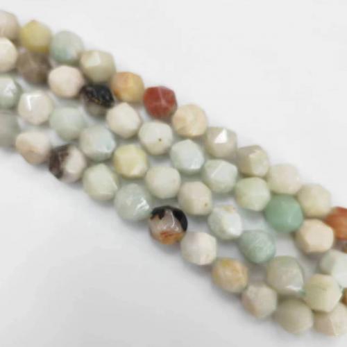 Perles amazonite, DIY, couleurs mélangées, 8mm, Environ Vendu par brin