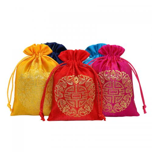 sac pour cadeau en tissu , Nylon polypropylène, plus de couleurs à choisir Vendu par PC