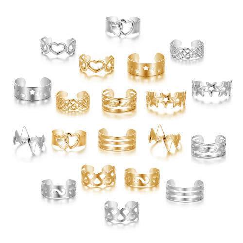 Zinc Alloy Toe Ring, 10 pieces & fashion jewelry & for woman 