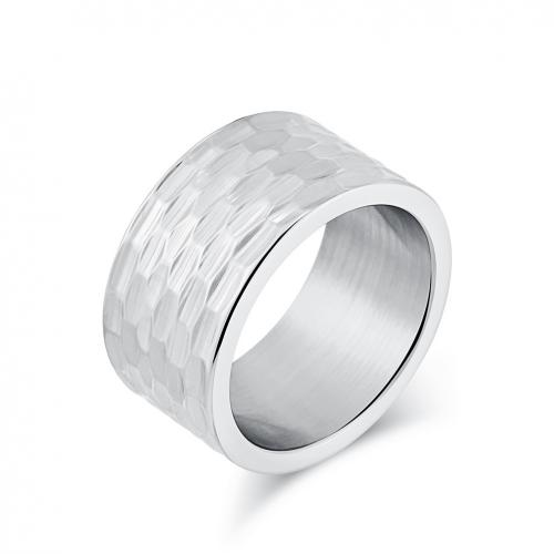 Anillo de dedo de acero Titanium de, Partículas de acero, pulido, unisexo & diverso tamaño para la opción, más colores para la opción, Vendido por UD