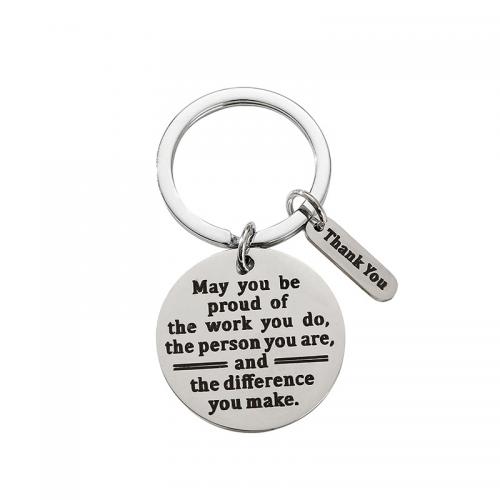 Stainless Steel Key Clasp, 304 Stainless Steel, multifunctional & Unisex, 30mm [