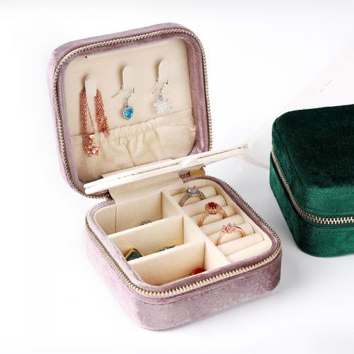 Multifunctional Jewelry Box, Velveteen, dustproof [