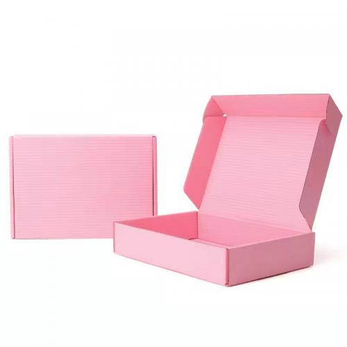 Jewelry Gift Box, Kraft pink, Approx 