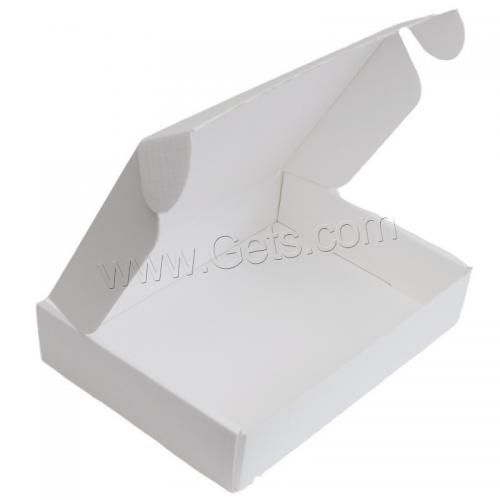 Подарочные коробочки для ювелирных изделий, бумага, разный размер для выбора, белый, продается PC