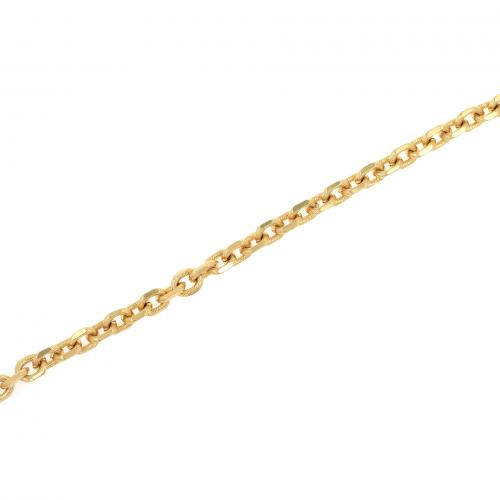 Brass Rolo Chain, 18K gold plated, fashion jewelry & DIY [