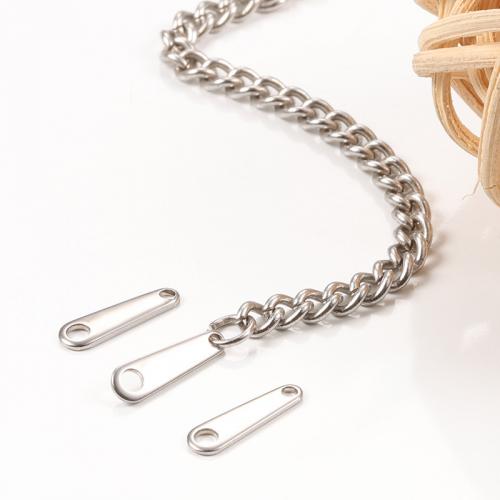 Stainless Steel Extender Chain Drop, 304 Stainless Steel, DIY Approx 