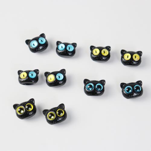 Harz Perlen Schmuck, Katze, Epoxidharzklebstoff, Modeschmuck & DIY, keine, 18x14mm, ca. 100PCs/Tasche, verkauft von Tasche