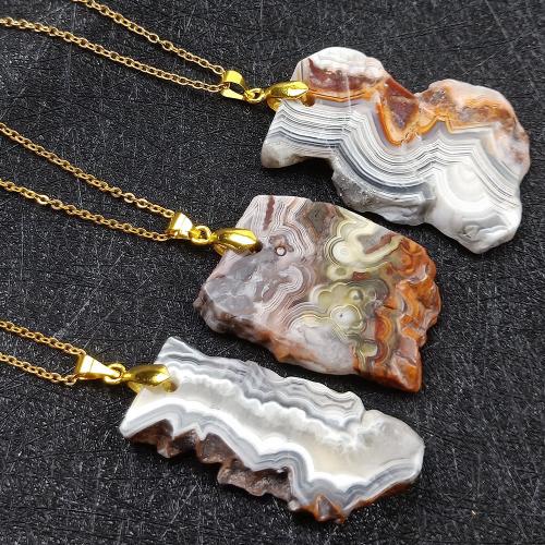 Agate Brass Pendants, Mexican Agate, with Brass, gold color plated, random style & DIY, mixed colors, The size of the pendant is about 20-38MM 