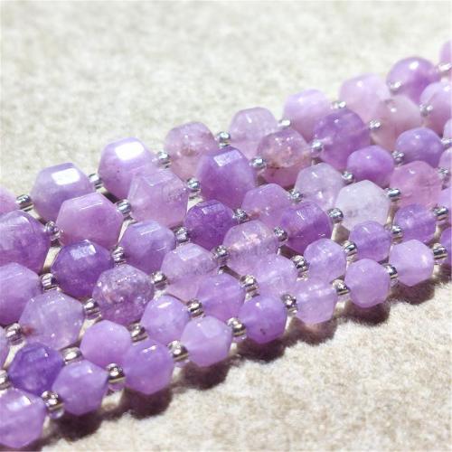 Single Gemstone Beads, Chalcedony, DIY & faceted, purple Approx 36-38 cm 