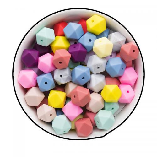 Silikon Perlen Schmuck, DIY & verschiedene Größen vorhanden, keine, ca. 100PCs/Tasche, verkauft von Tasche