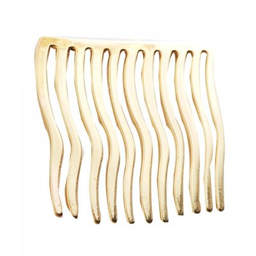 Decorative Hair Combs, Zinc Alloy, for woman 